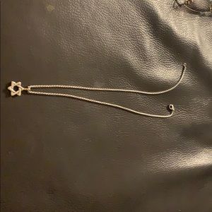 David Yurman Jewish star necklace